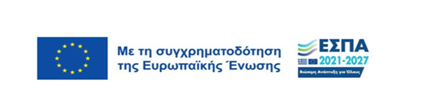 Με την υγχρηματοδότηη της Ευρωπαϊκής Ένωσης